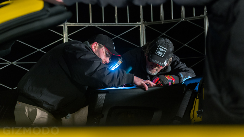 Illustration for article titled Ford Built A Mustang On Top Of The Empire State Building Last Night
